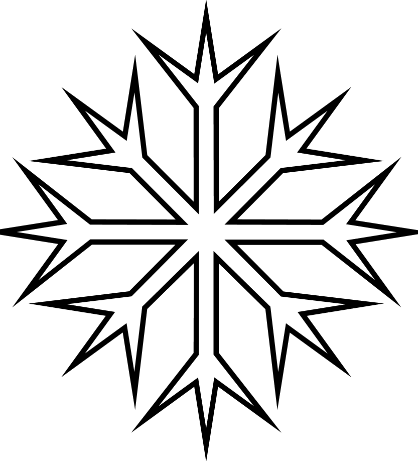 Snowflake Coloring Pages For S - High Quality Coloring Pages
