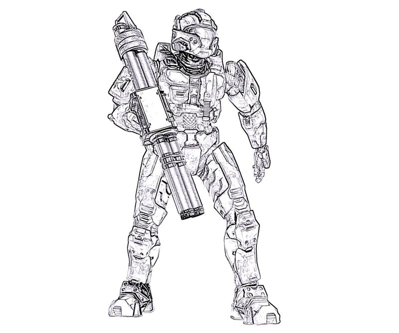 Halo Printable Coloring Pages - Coloring Home