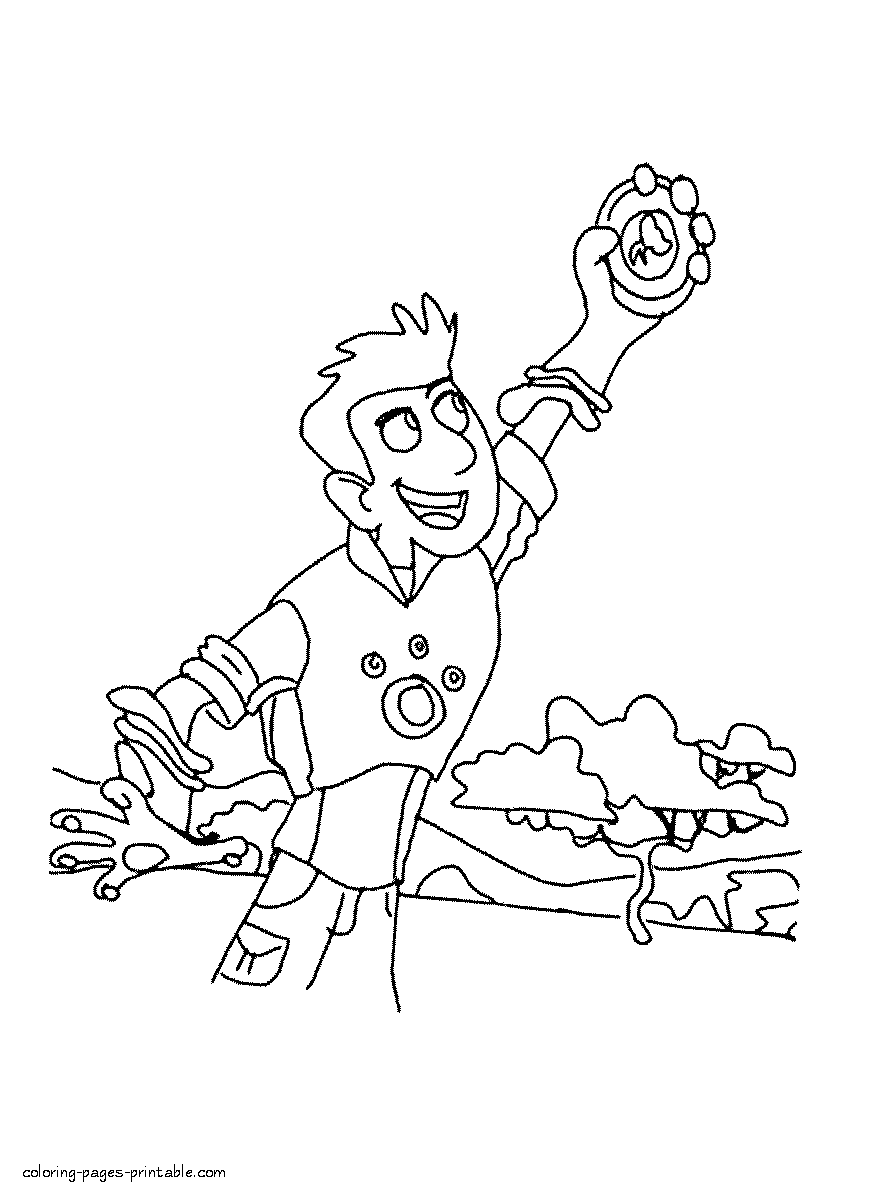 Wild Kratts Coloring Pages For Kids - Coloring Home