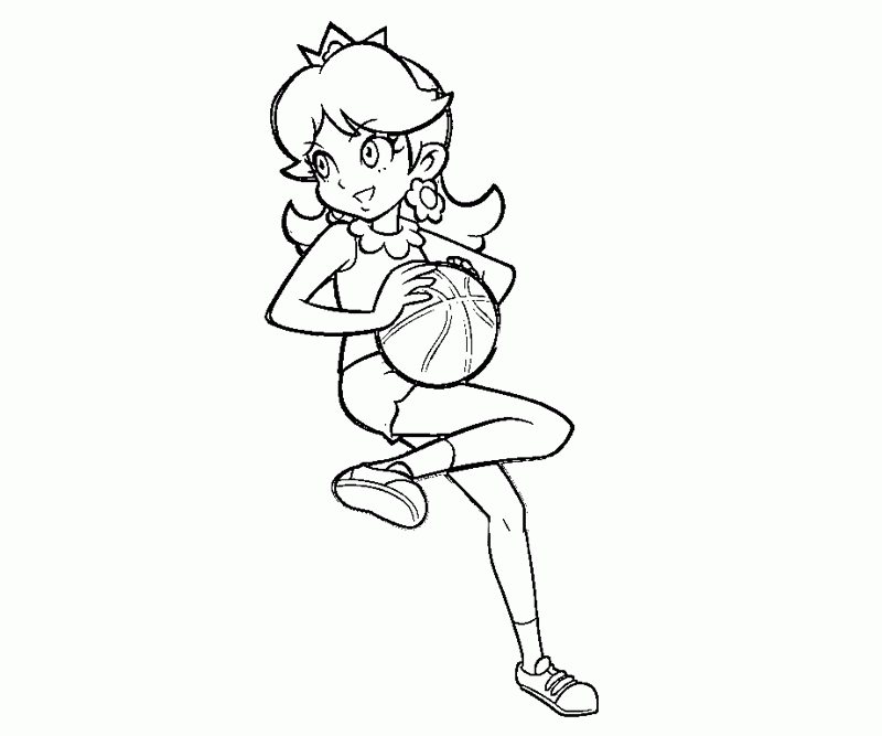 princess daisy coloring pages  coloring home