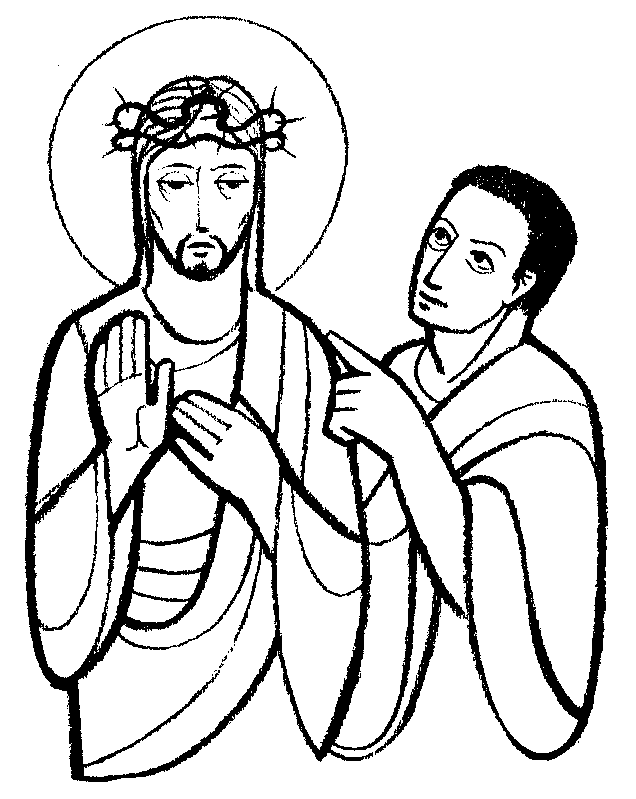 Christ The King Coloring Page - Coloring Home