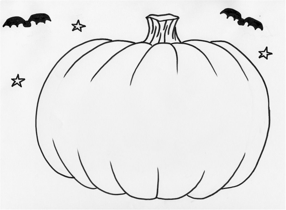 Pumpkin Drawings For Kids Images & Pictures - Becuo