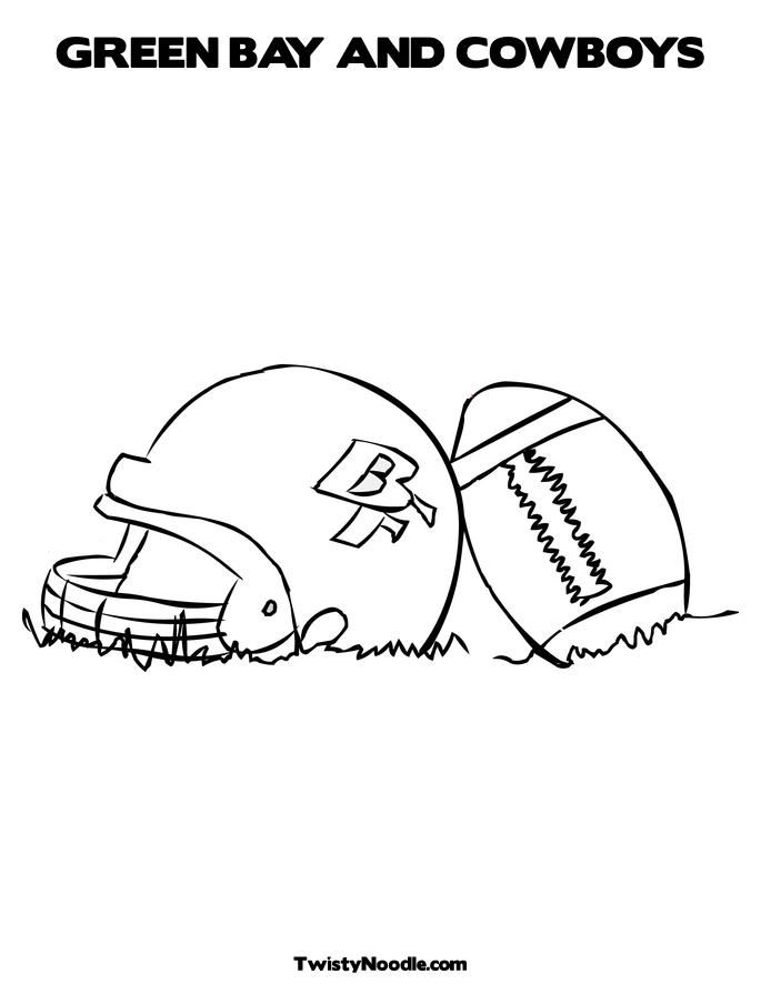 greenbay Colouring Pages