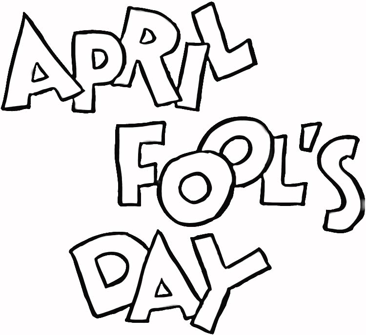 April Fools Coloring Pages Coloring Home