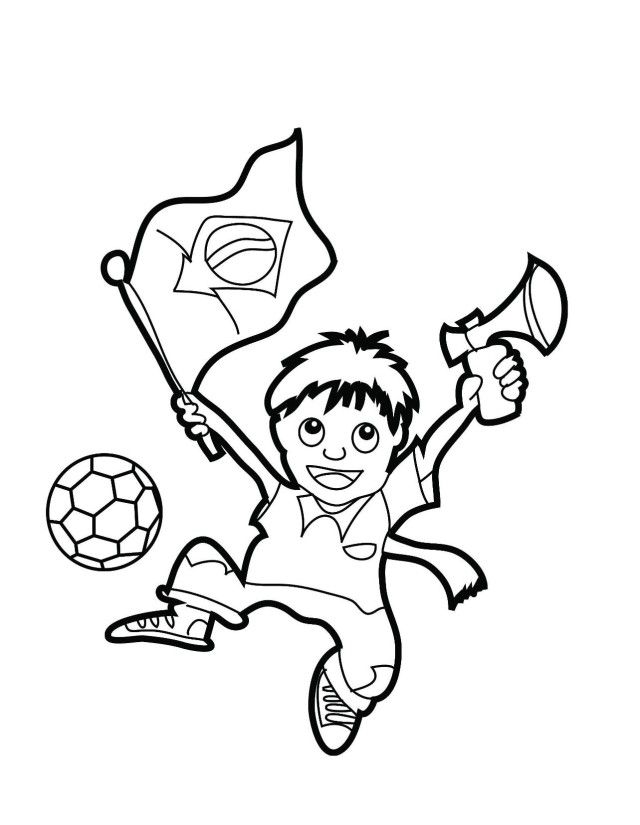 Brazil Flag 2014 Coloring Pages For Kids | Coloring Pages