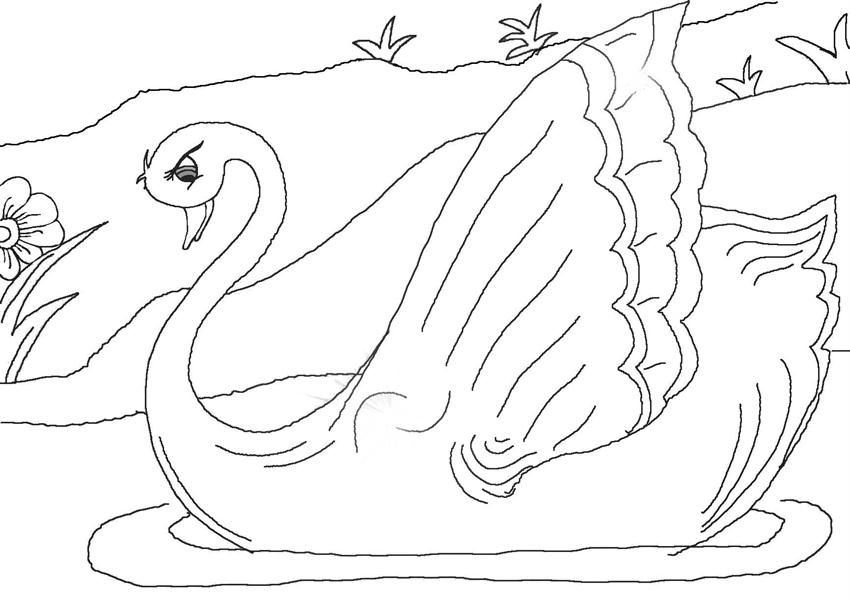 ugly duck Colouring Pages (page 2)