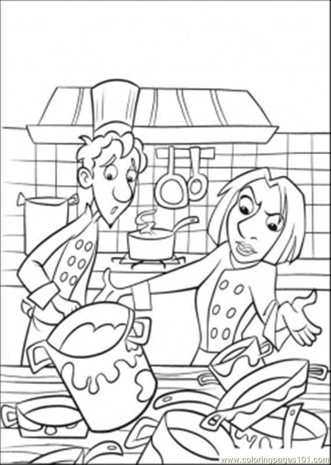 Kitchen Coloring Pages Free Printable | Free coloring pages for kids