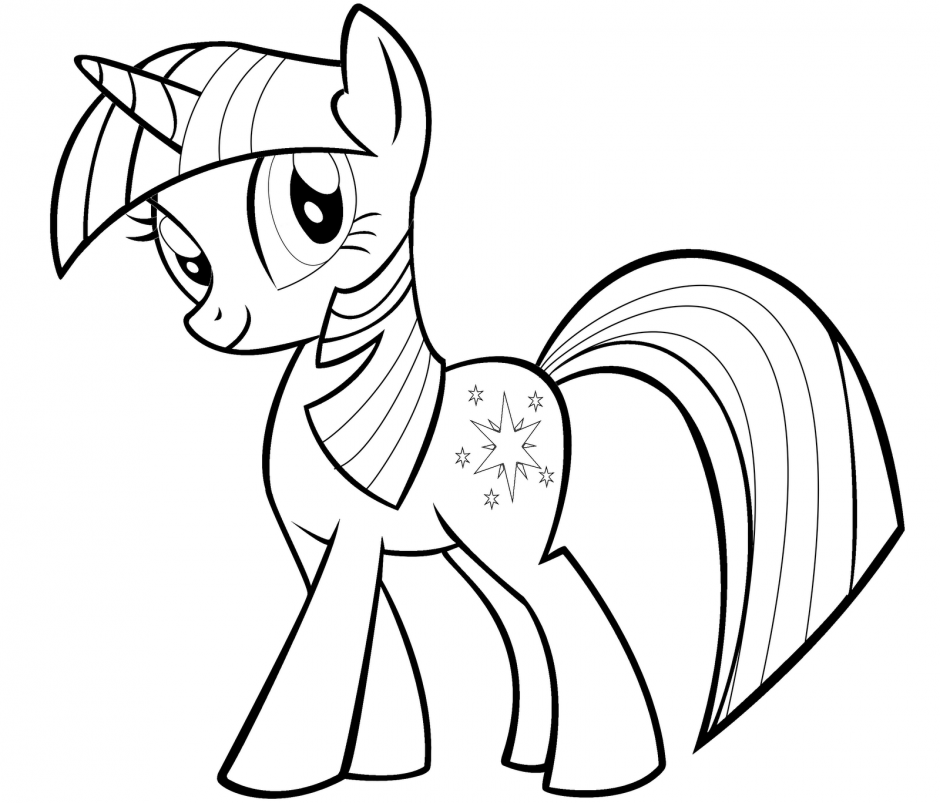Pony Coloring Pages Applejack Free 204710