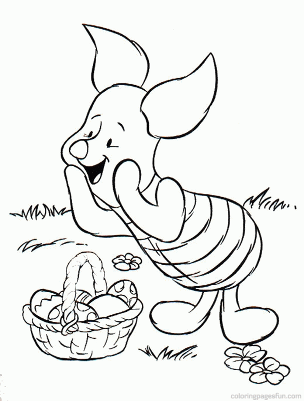 Easter Coloring Pages Disney - Coloring Home