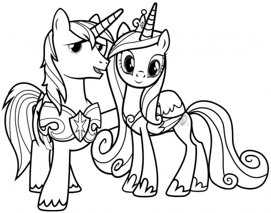 My Little Pony Princess Cadence Coloring Pages - Coloring Home