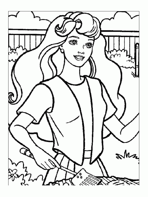 Barbie coloring pages | Best Coloring Pages - Free coloring pages 