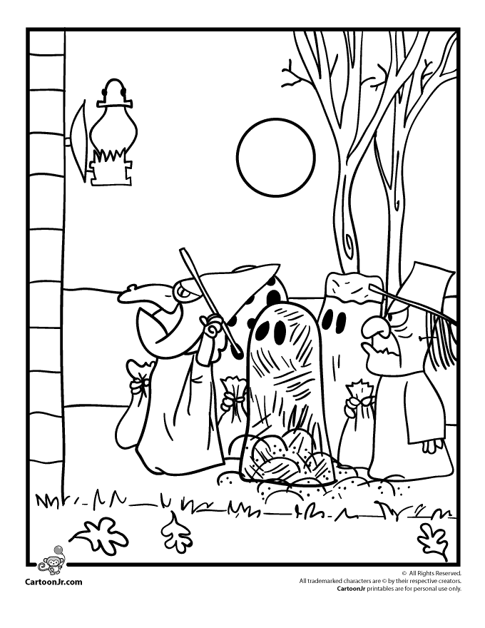 Its The Great Pumpkin Charlie Brown Coloring Pages - Coloring Home