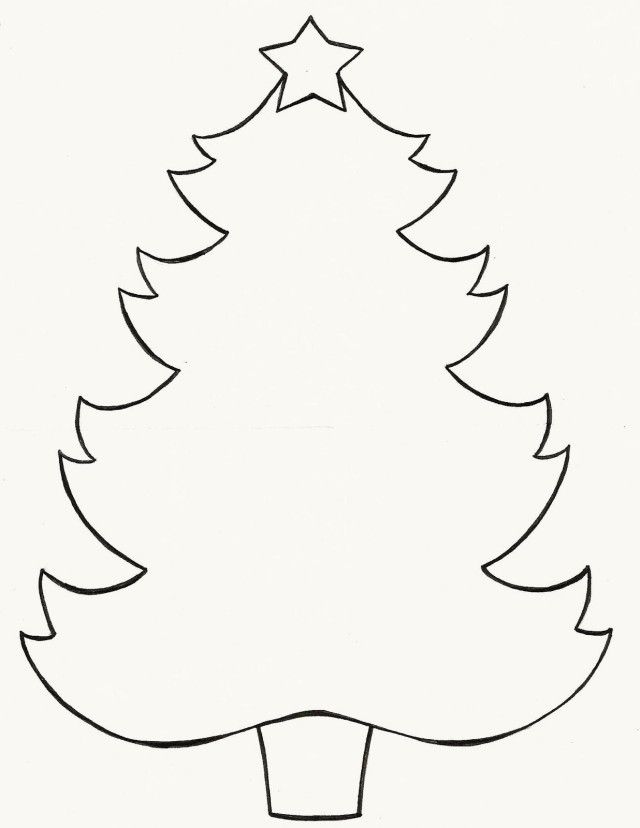 christmas tree template to print | HD Wallpaper and Download Free 