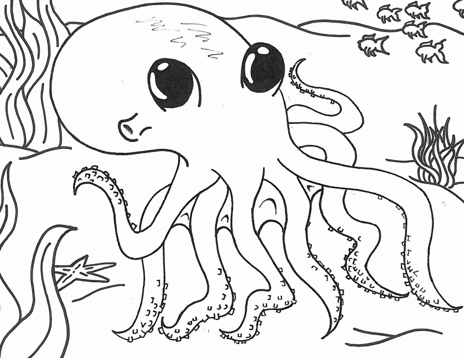 Octopus Coloring Pages Coloring Pages For Kids Octopus Coloring 