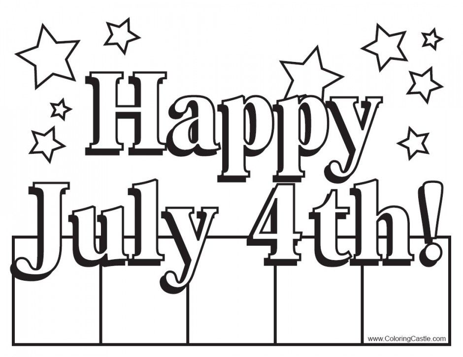 Fourth Of July Coloring Pages Kids Coloring Pages Printable 142363 