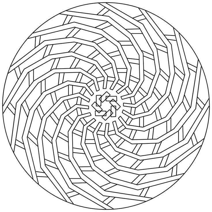 Pin By Geometry Coloring Pages On Geometry & Mandala ...