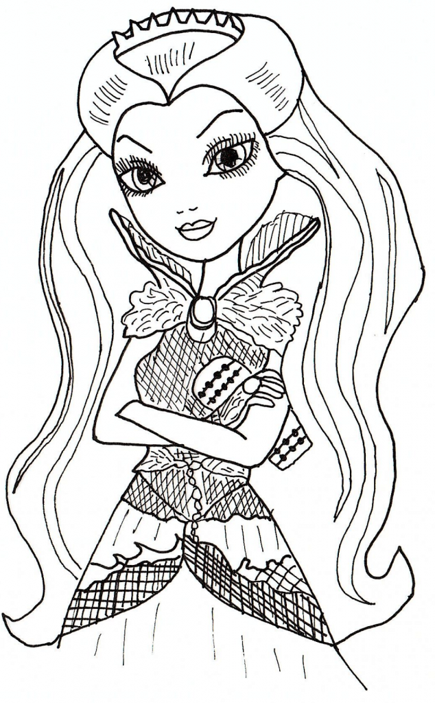 Ever After Coloring Pages | Coloring Pics
