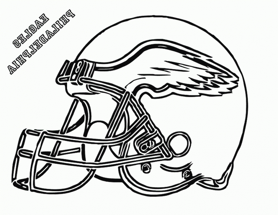 NFL Helmet Coloring Pages Coloring Home