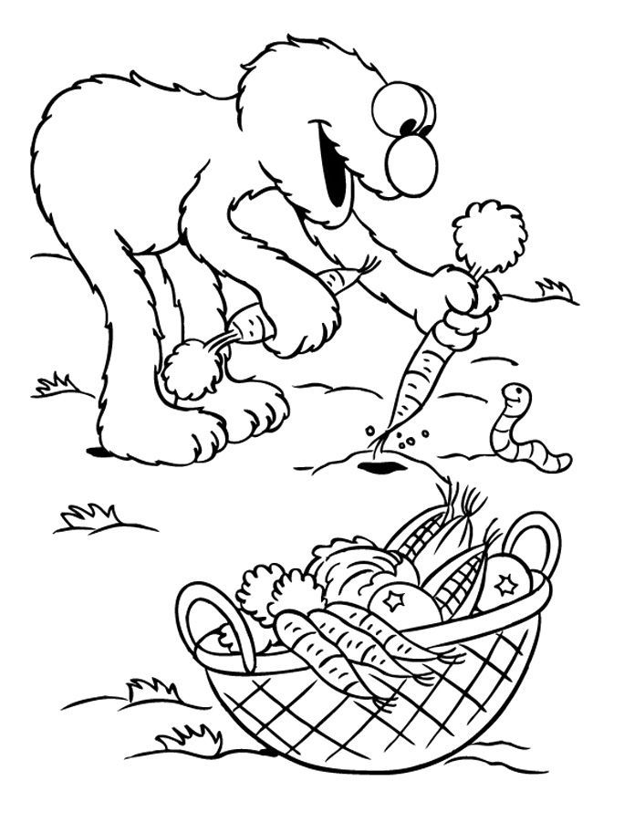 Harvest Coloring Page Coloring Home
