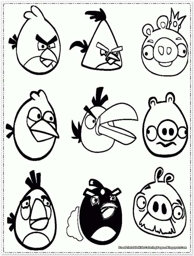 Dltk Kids Coloring Pages Home Angry Birds Id 13451 Uncategorized