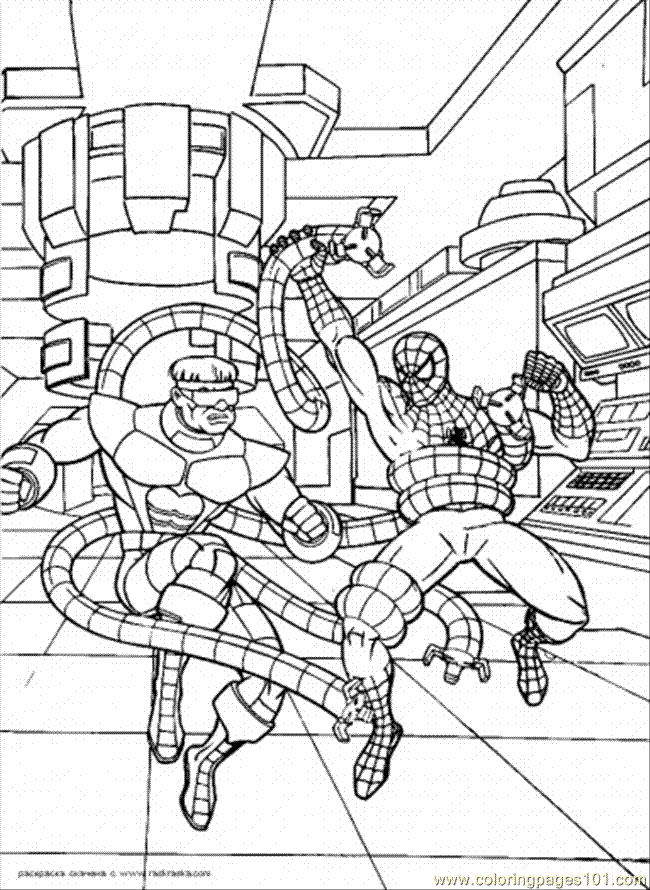 spiderman coloring pages pdf  coloring home