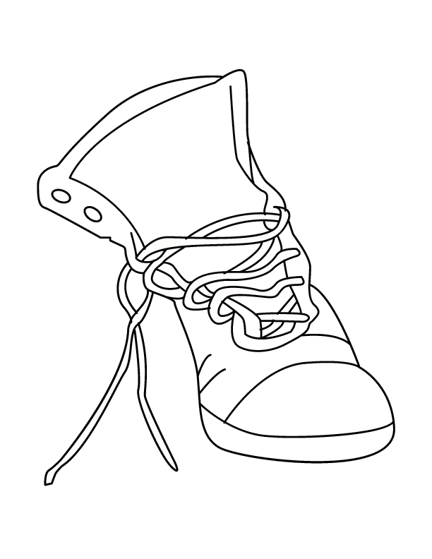 eps shoe301 printable coloring in pages for kids - number 3109 online