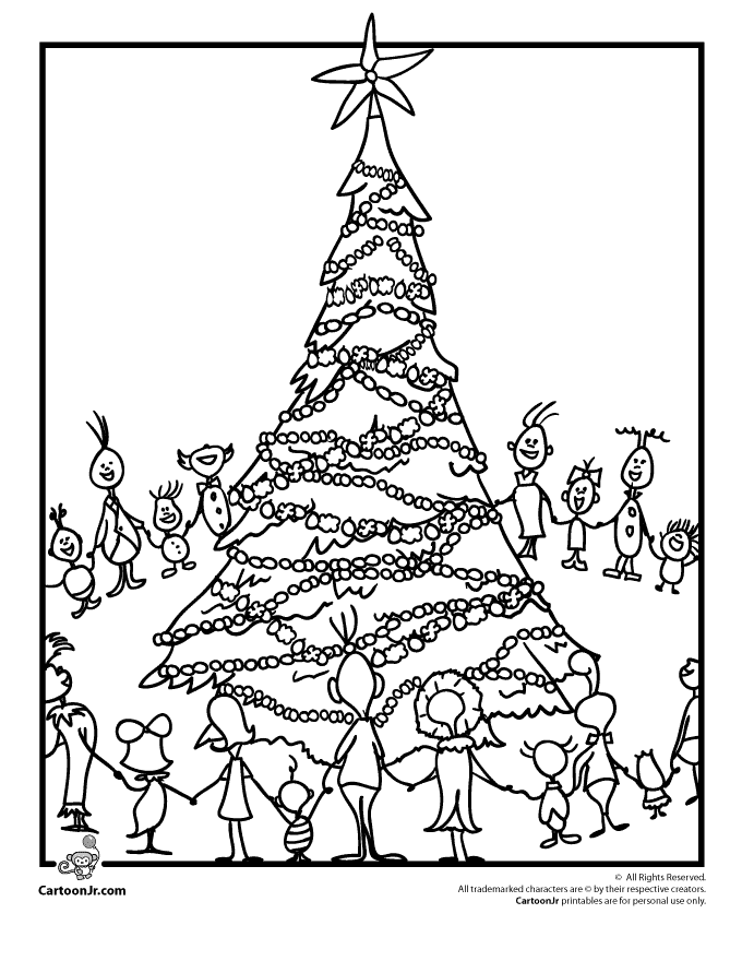 Whoville Coloring Pages Coloring Home