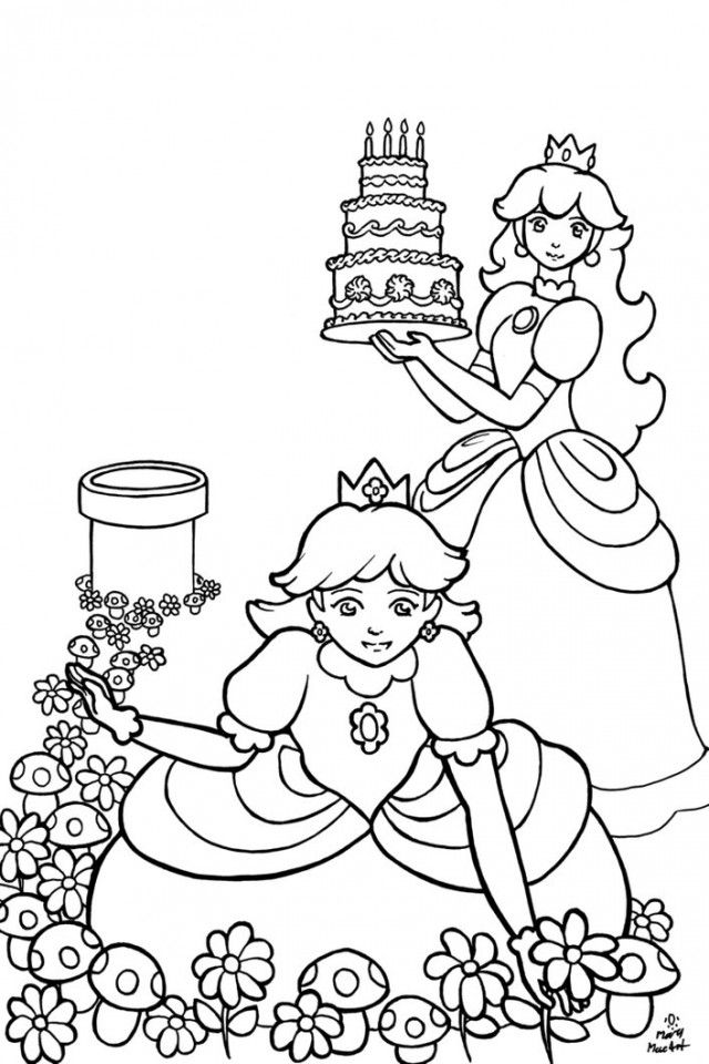 girly Colouring Pages (page 3)