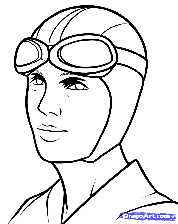 Amelia Earhart Coloring Pages Coloring Home 