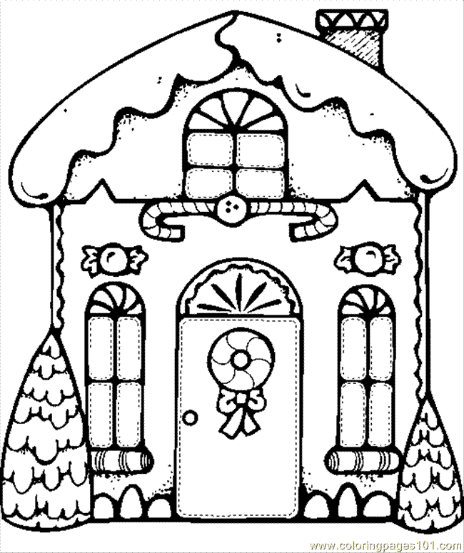 Detailed Christmas Coloring Pages - Coloring Home