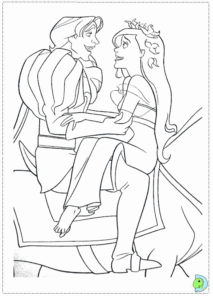 Disney Enchanted Coloring pages for kids | Coloring Pages