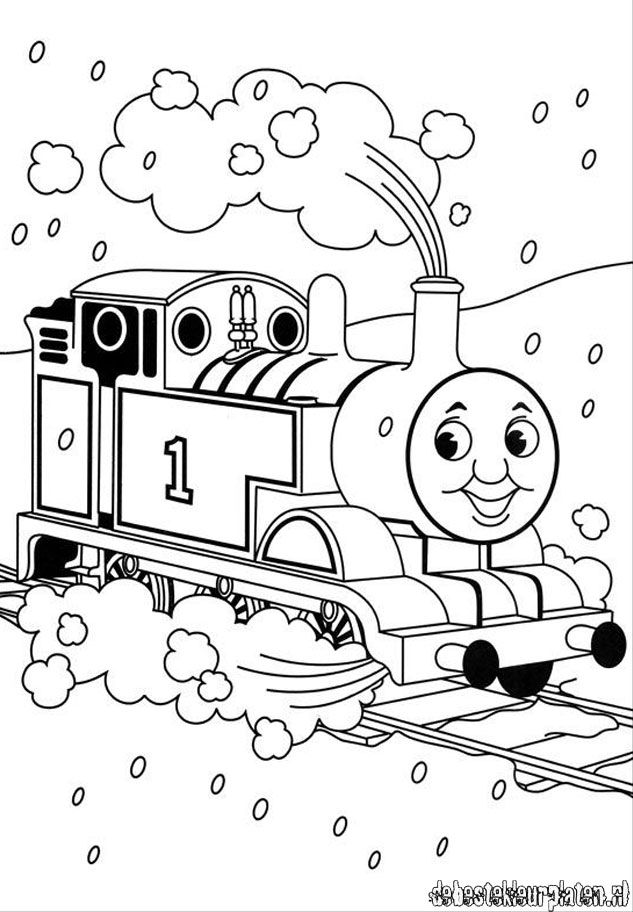 Thomas And The Magic Railroad Coloring Pages - Coloring Home