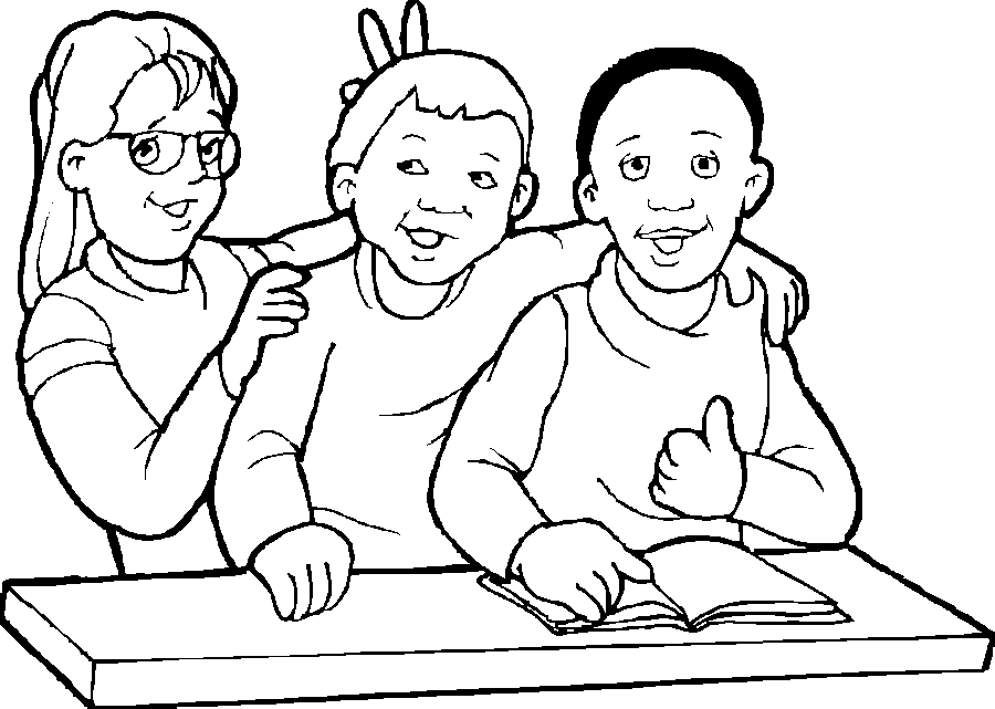 Friends-coloring-pictures-1 | Free Coloring Page Site