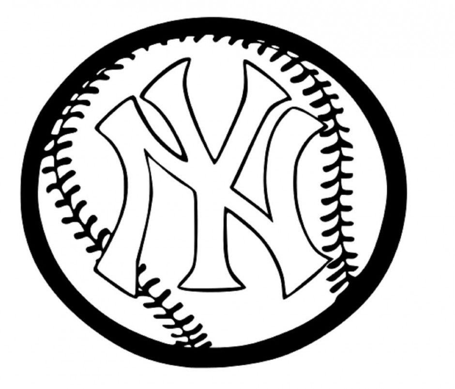 New York Yankees Logo Coloring Online Super Coloring 69939 New 