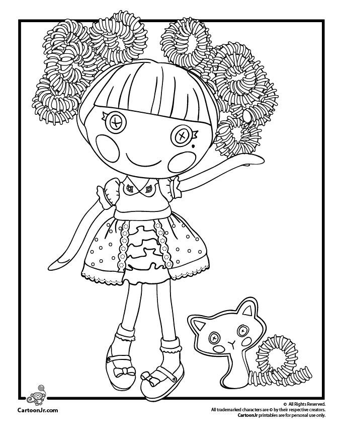Lalaloopsy coloring pages | coloring pages for girls online 
