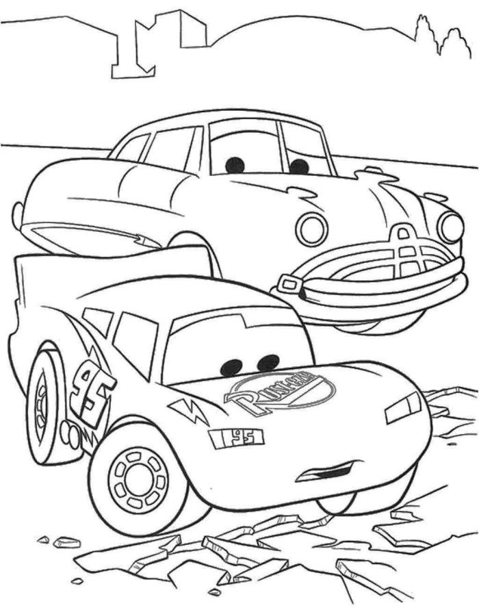Pixar Sad Coloring Page - Pixar Car Coloring Pages : New Cars 