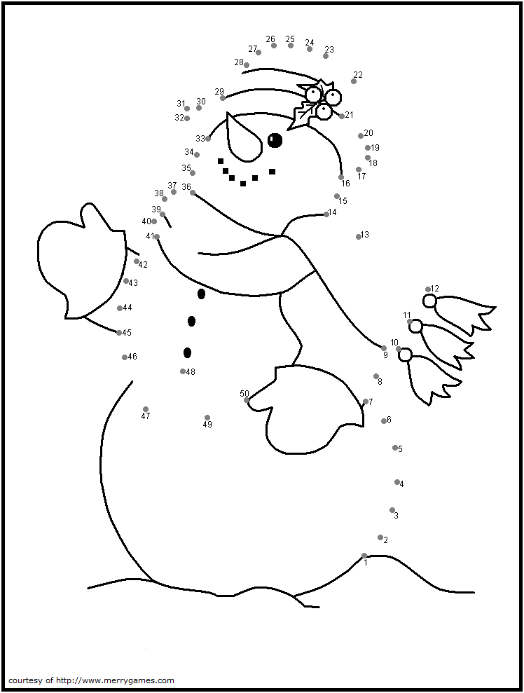 Coloring Pages, Christmas, Connect The Dots Coloring Home