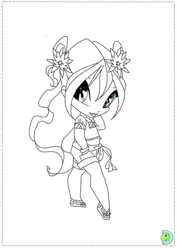 Pixie Coloring Pages - Coloring Home