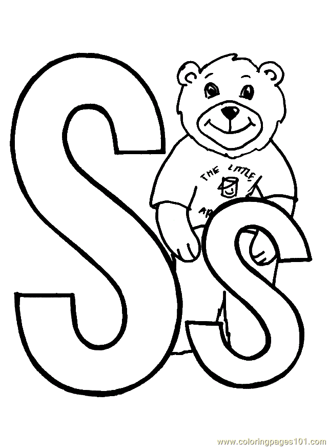 Coloring Pages Abc S (Education > Alphabets) - free printable 