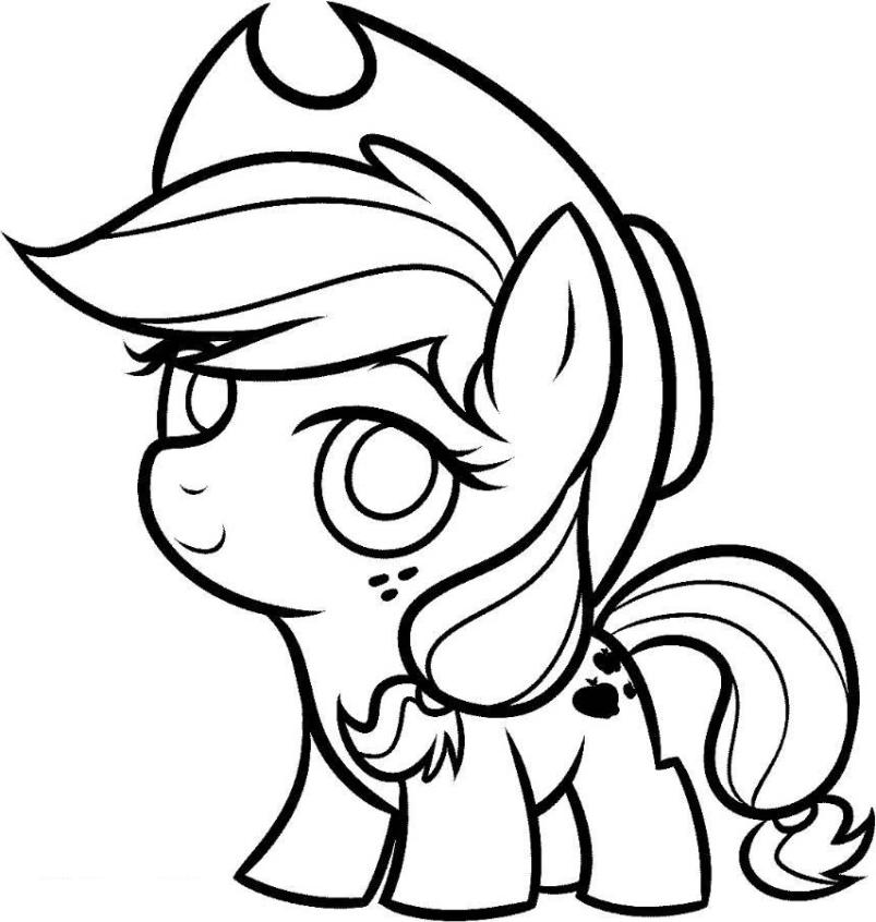 My Little Pony Coloring Page - Coloring Home
