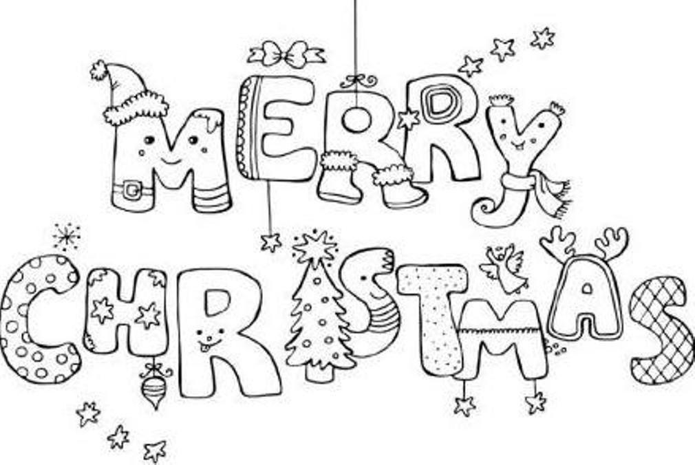 Download Coloring Pages For Merry Christmas Or Print Coloring 
