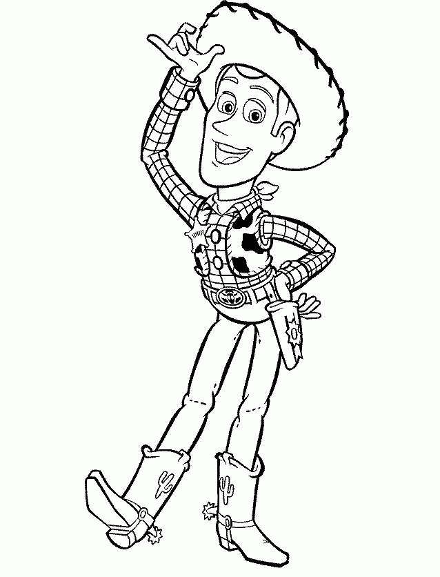 Woody Coloring Pages Coloring Home