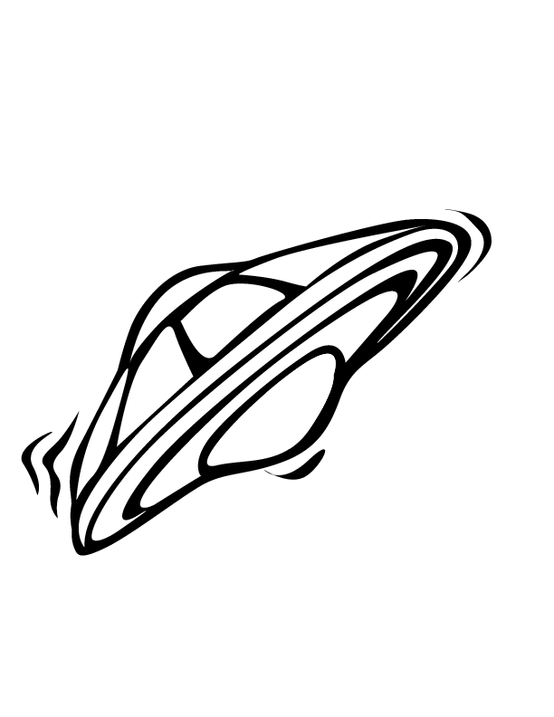 Ufo Coloring Pages - Coloring Home