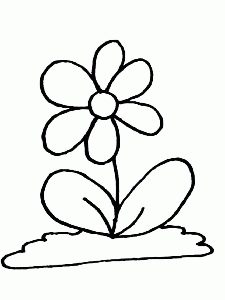 Coloring Page Flower | Coloring Pages