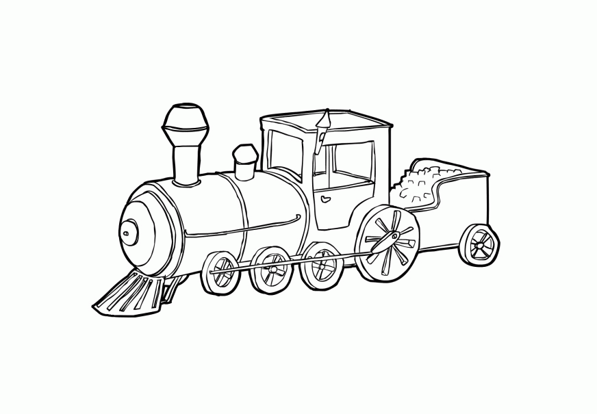 Train Car Coloring Pages - Coloring Home