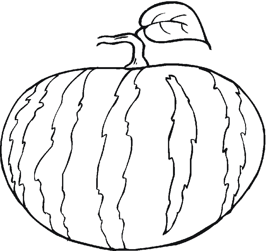 Watermelon 9 Coloring Pages | Free Printable Coloring Pages 