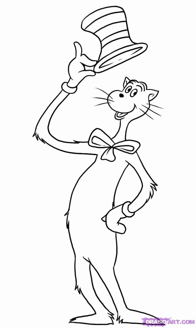 Printable Coloring Pages Of Dr Seuss - Coloring Home