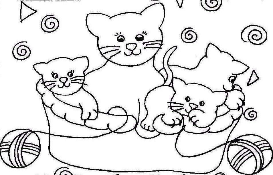 funny-cat-pics-for-kids-coloring-home