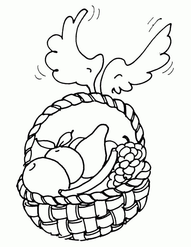 Fruit of the Spirit Coloring Page - Crossmap Christian Kids