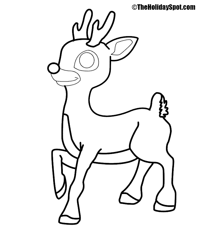 Reindeer Drawing